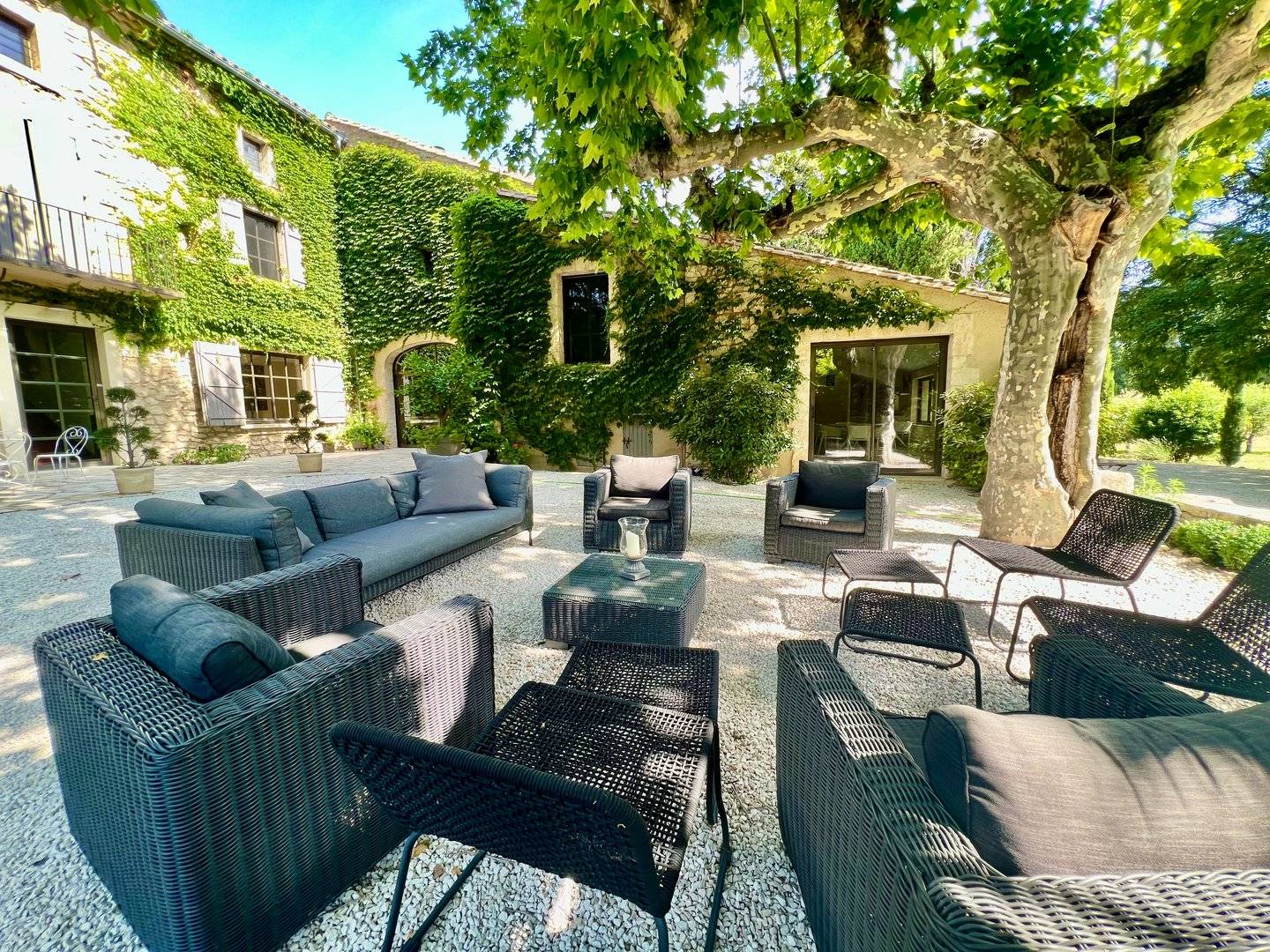 Terrasse du Mas Château Blanc